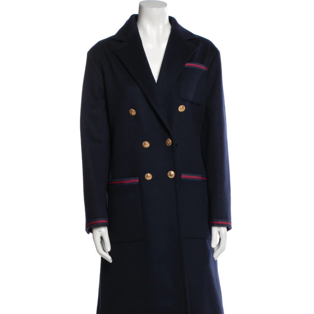NWT Gucci Wool Oversized Pea Coat